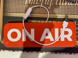 Insegna ON AIR Stampa 3D PLA+