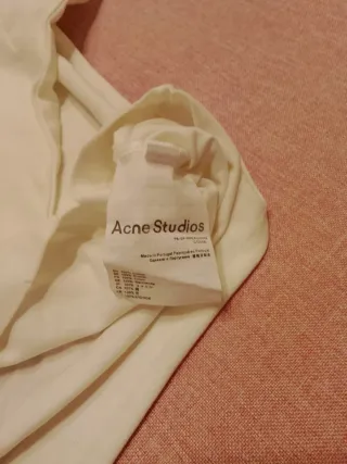 Camiseta Acne Studios Stockholm 1996 Beige