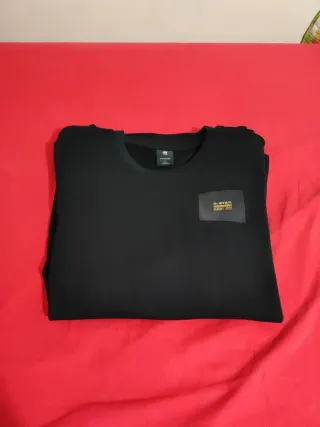 Jersey G-Star RAW Negro Hombre Manga Larga