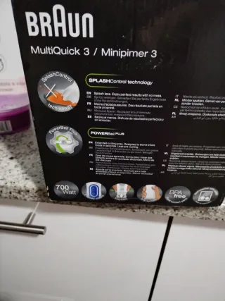 Batidora Braun Multi Quick 3