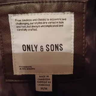 Cazadora Only & Sons Marrón