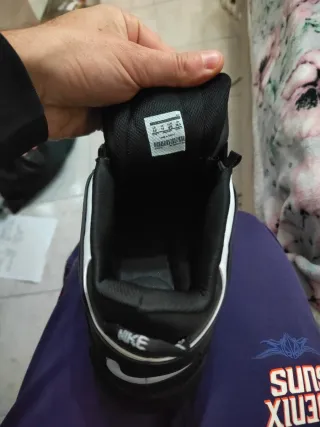 Nike Air More Uptempo Uomo Nero Bianco