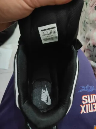 Nike Air More Uptempo Uomo Nero Bianco