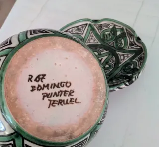 Botijo Domingo Punter pintado a mano