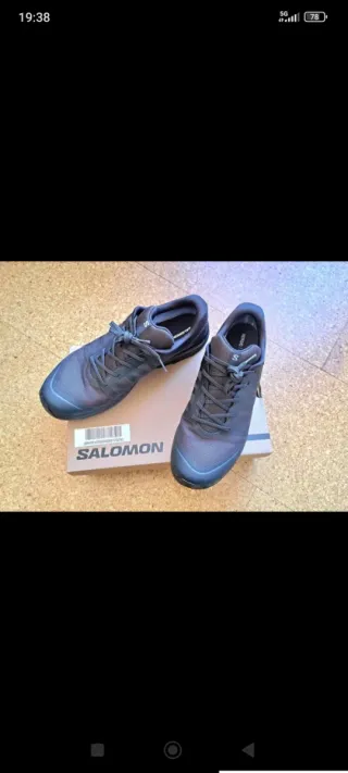 Salomón Outrise GTX Gore-Tex Negro/Gris