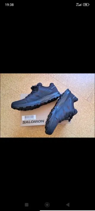 Salomón Outrise GTX Gore-Tex Negro/Gris