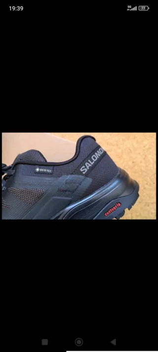 Salomón Outrise GTX Gore-Tex Negro/Gris