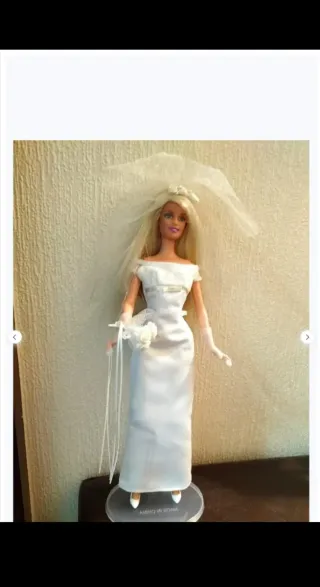 Barbie antica con abito da sposa Fashion Avenue