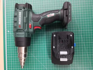 Adaptador Parkside X20 - Bateria Metabo CAS