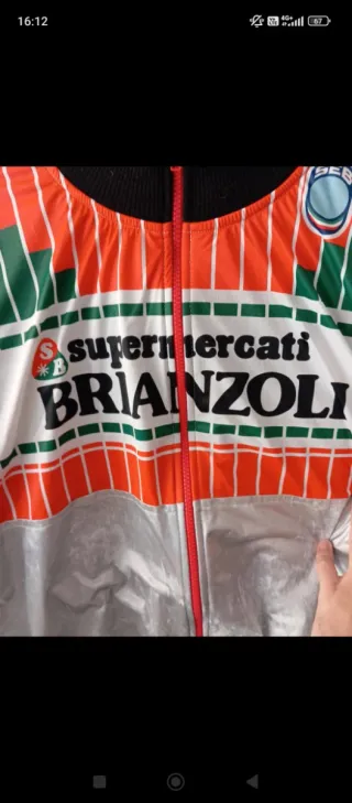Chaqueta vintage Supermercati Brianzoli 1986