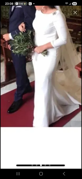 Traje de Novia Blanco
