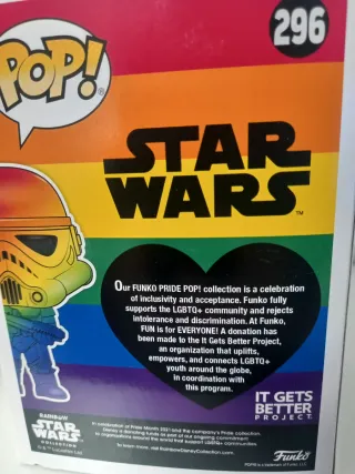 Funko Pop Star Wars Stormtrooper 296 LGBT+