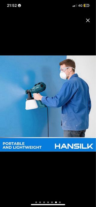 NUEVA Pistola Pintura 800W 1200ml