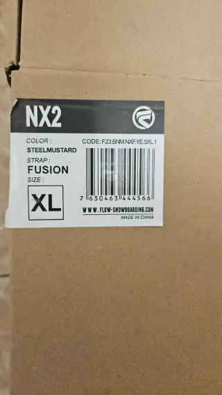 Fijaciones Snowboard Amarillas y Negras