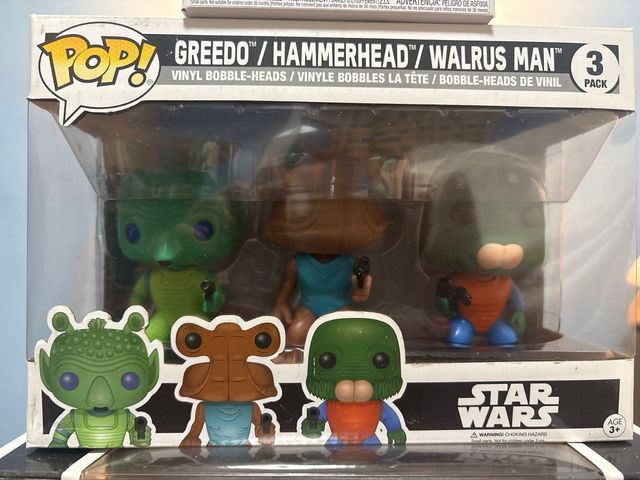 Lote Funko Pop! Star Wars y The Shape of Water