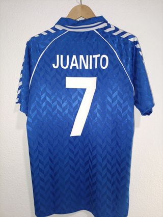 Camiseta Juanito 7 RM leyenda maravilla futbol ret