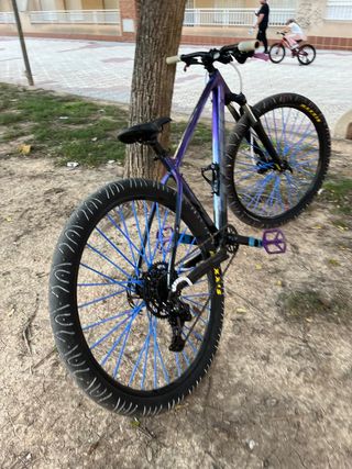 Bicicleta Montaña Ruedas lisas tunchachatunchacha