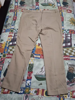 Pantaloni donna beige taglia XL