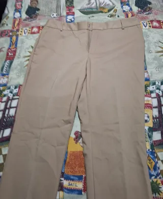Pantaloni donna beige taglia XL