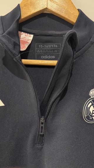 Sudadera Real Madrid Adidas Azul y Amarillo