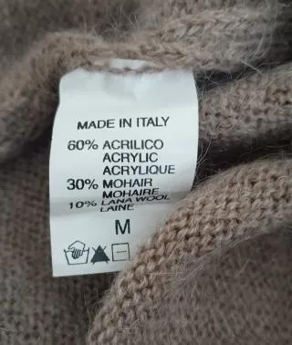 Maglione Camomilla collo alto Mohair