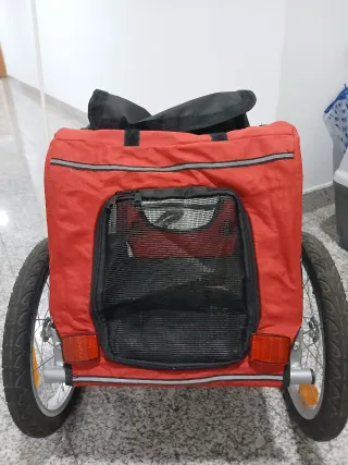 Carro para perro/bici