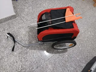 Carro para perro/bici