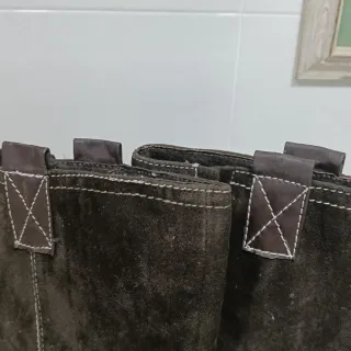 Botas altas de piel marrones