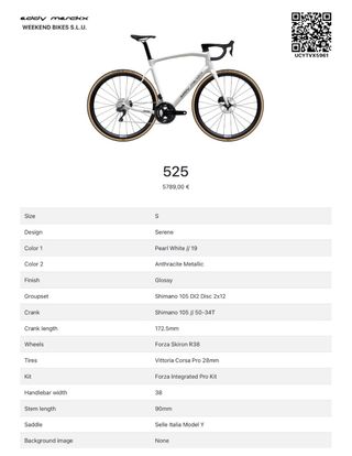 BICICLETA DE CARRETERA Eddy Merckx 525