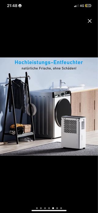 NUEVO Deshumidificador 12L 32dB