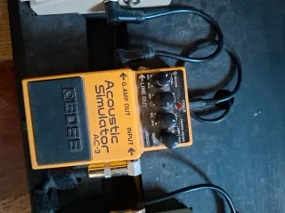 Boss AC-3 Simulador Acústica Guitarra pedal
