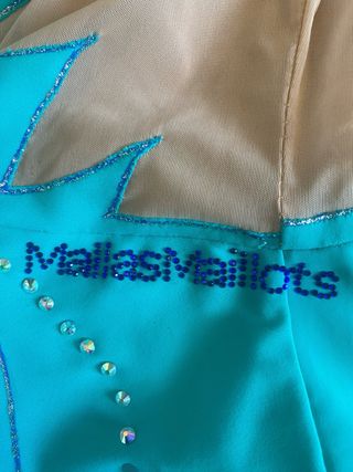 Maillot Patinaje Artístico/gimnasia T.10