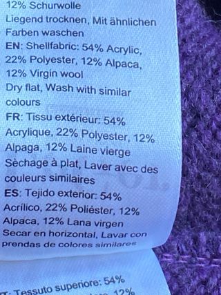 Jersey lana virgen/alpaca