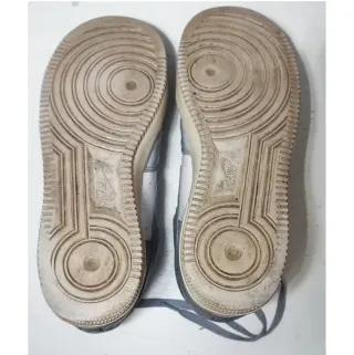 Nike Air Force 1 bicolore grigio/bianco