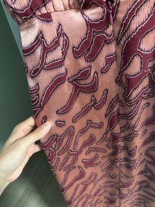 Vestido estampado Redondo Brand