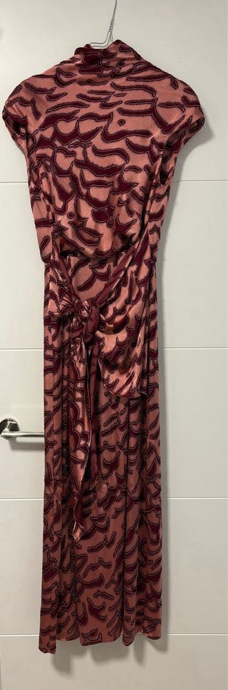 Vestido estampado Redondo Brand