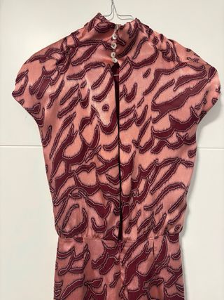 Vestido estampado Redondo Brand