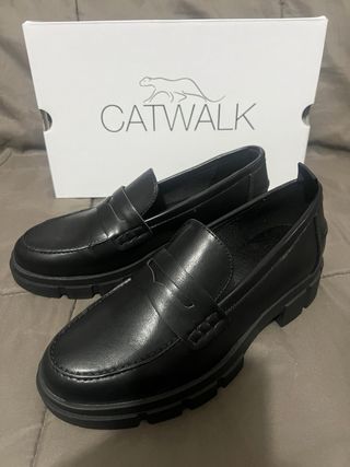 Zapatos Catwalk Mujer Talla 38 Negros