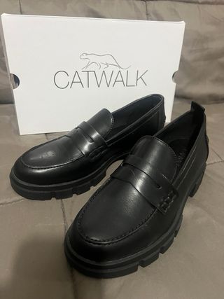 Zapatos Catwalk Mujer Talla 38 Negros