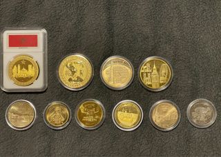 Pack medallas conmemorativas