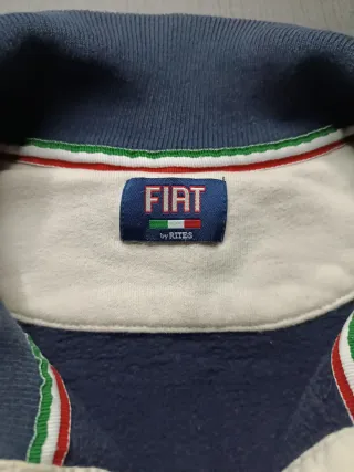 Felpa vintage FIAT blu