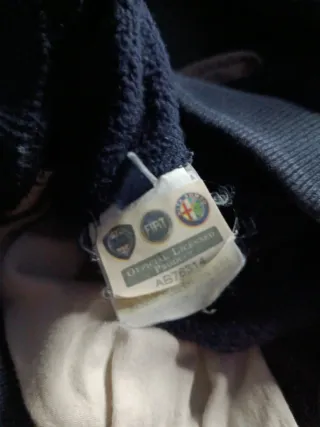 Felpa vintage FIAT blu