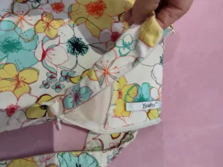 Falda mini estampada floral T.36