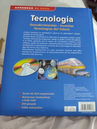Tecnología, descubrimiento, inventos y tecnologías