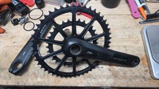 Guarnitura corsa gravel 175mm SENICX PR3