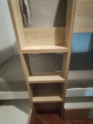 Litera juvenil tren 2 camas