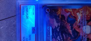 Pokemon Charizard EX SAR Firmato UV Italian Artist