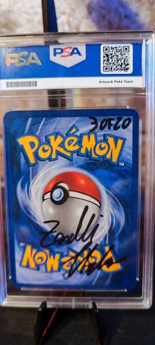 Pokemon Charizard EX SAR Firmato UV Italian Artist