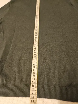 Maglioncino V-neck a rombi taglia italiana 46