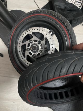 Patinete eléctrico negro smartGyro